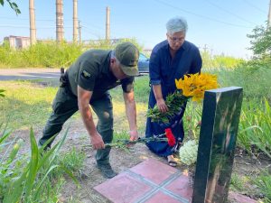 В Миколаївській громаді вшанували пам’ять загиблих за визволення міста в 2014 році