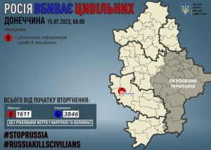 Встановлено інформацію щодо ще одного цивільного, убитого росіянами на Донеччині
