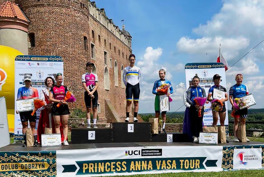 Велосипедистка з Лиману Валерія Кононенко перемогла в Польщі
