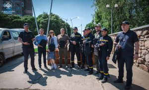 Рятувальники Донеччини отримали бронежилети від Львівського оборонного кластеру