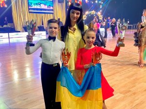 10-річна учениця Студії «Грація» здобула переможні місця в конкурсі бальних танців на Європейському чемпіонаті
