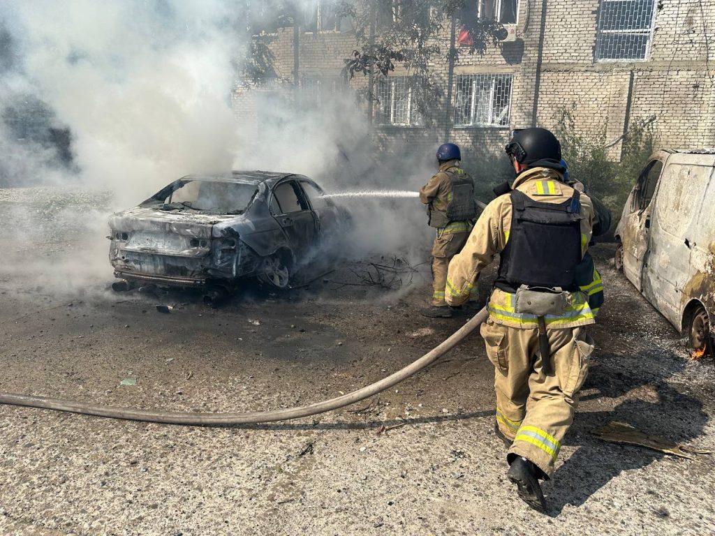 Протягом минулої доби  рятувальники Донеччини ліквідували 15 пожеж на території області