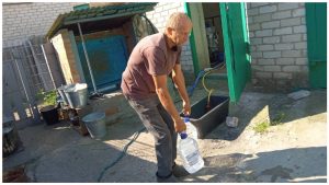 На Донеччині змонтували першу фільтрувальну станцію