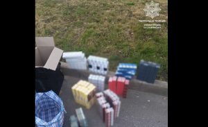 Тютюнові вироби без марок акцизу виявили патрульні у Краматорську