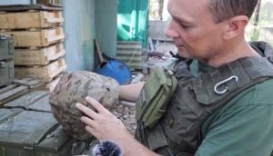 «Снаряд потрапив у каску, а до голови лишалося два сантиметри», — боєць «Санчо» про один з боїв на Лиманському напрямку