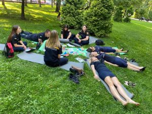 Психологи Головного управління провели заняття, спрямоване на ознайомлення з методами релаксації серед інспекторів ДСНС