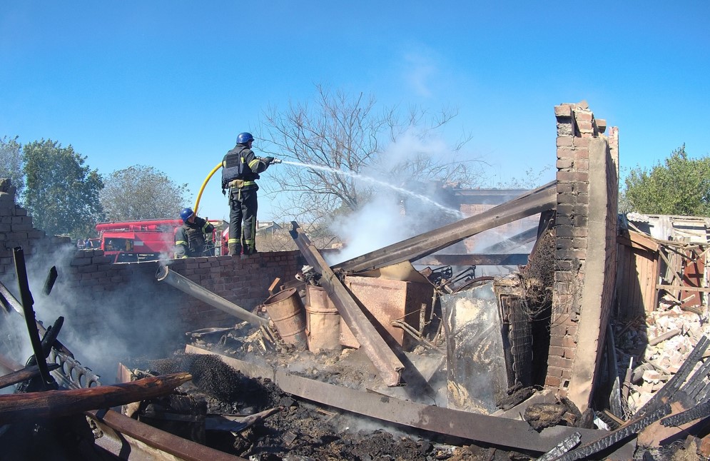 Протягом минулої доби рятувальники Донеччини залучались до ліквідації 22 пожеж на території області