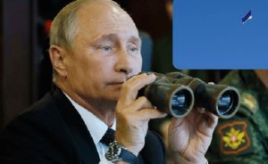 “Диверсія”: над Донецьком запустили велетенський прапор України (відео)