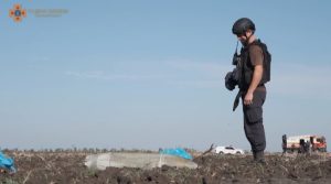 Піротехніки ДСНС Донеччини знищили фугасну авіабомбу ФАБ-250