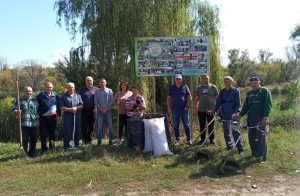У Слов’янську водники наводили лад на березі Казенного Торця