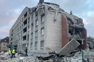 Два прильоти у центрі Слов’янська: наслідки