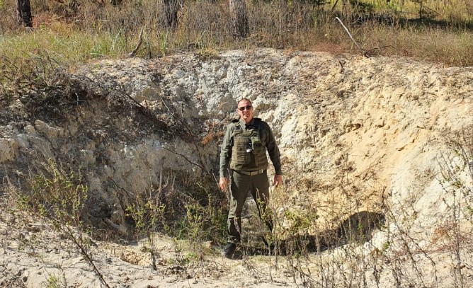 Польські лісівники передали колегам з Лиманщини бронежилети і тактичні аптечки