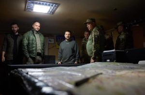 Зеленський приїхав на фронт до бригад на Куп’янсько-Лиманському напрямку