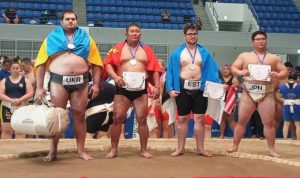 Сумоїсти Донецької області вибороли 5 медалей на чемпіонаті світу в Японії