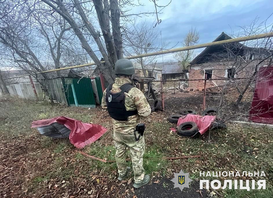 Росія вбила на Донеччині трьох людей – поліція задокументувала наслідки ворожих атак