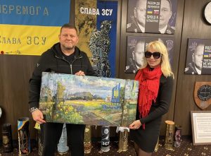 Осмислення трагедії, європейські марки та картина Залужному. Як війна вплинула на творчість художників Слов’янська