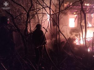 В смт Черкаське на пожежі загинув чоловік