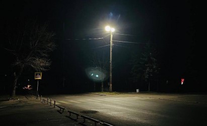 В Покровську почали освітлювати деякі пішохідні переходи