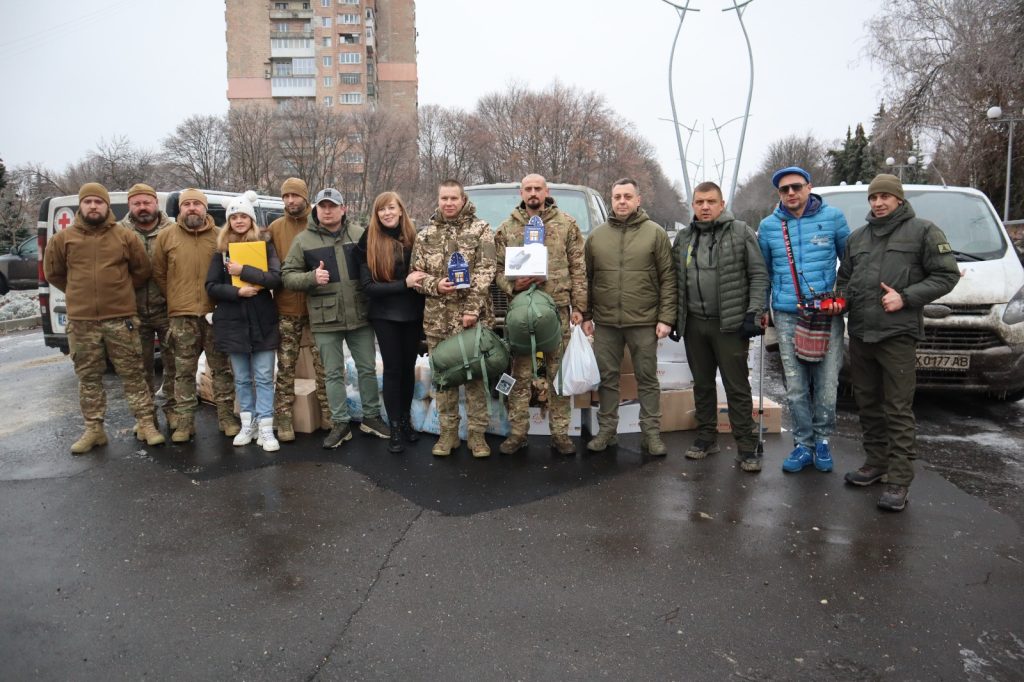 Українські благодійники передали велику партію гуманітарної допомоги на Донеччину