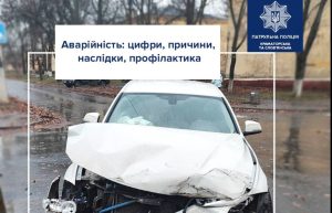 Аварійність в цифрах: статистика ДТП за 11 місяців, – Патрульна поліція Краматорська та Слов’янська