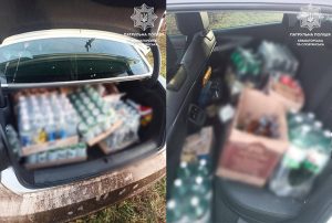Патрульні продовжують виявляти заборонений до реалізації алкоголь
