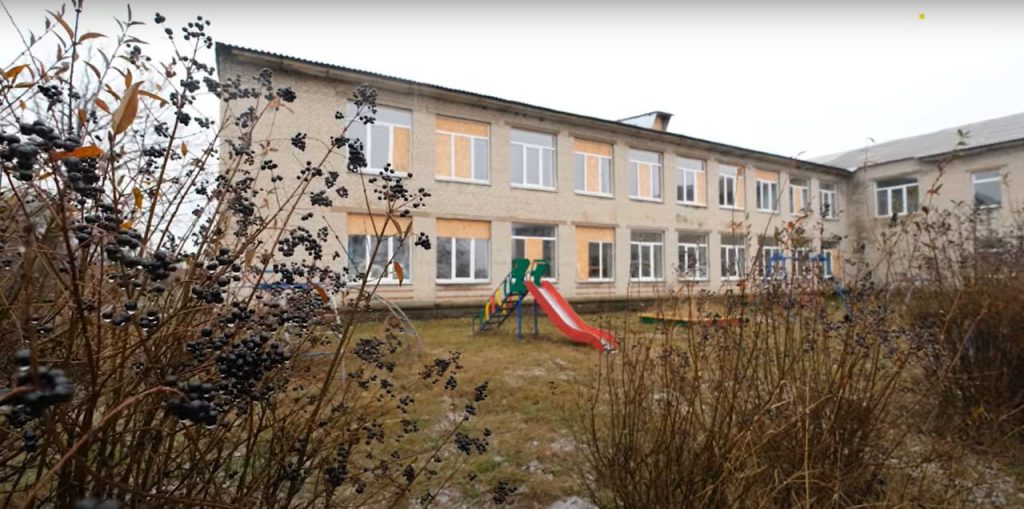 У Святогірській громаді відновлюють єдину вцілілу школу