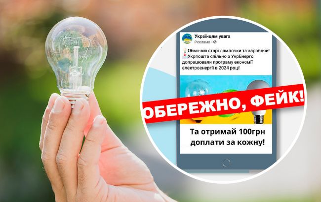 Шахраї вирішили нажитися на обміні лампочок в Україні: втягнули у схему “Укренерго”