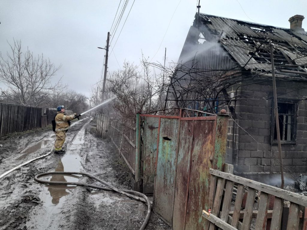 В Донецькій області на пожежі загинула жінка