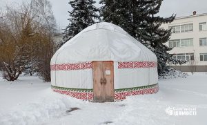 Юрта обігріву у Слов’янську працює два рази на тиждень (фотофакт)