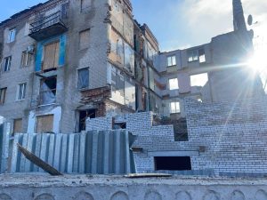 У Слов’янську триває відновлення зруйнованого житла за кошти місцевого бюджету