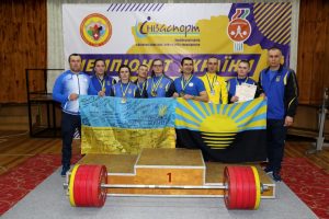 Слов’янські пауерліфтери з порушеннями зору – переможці чемпіонату України!