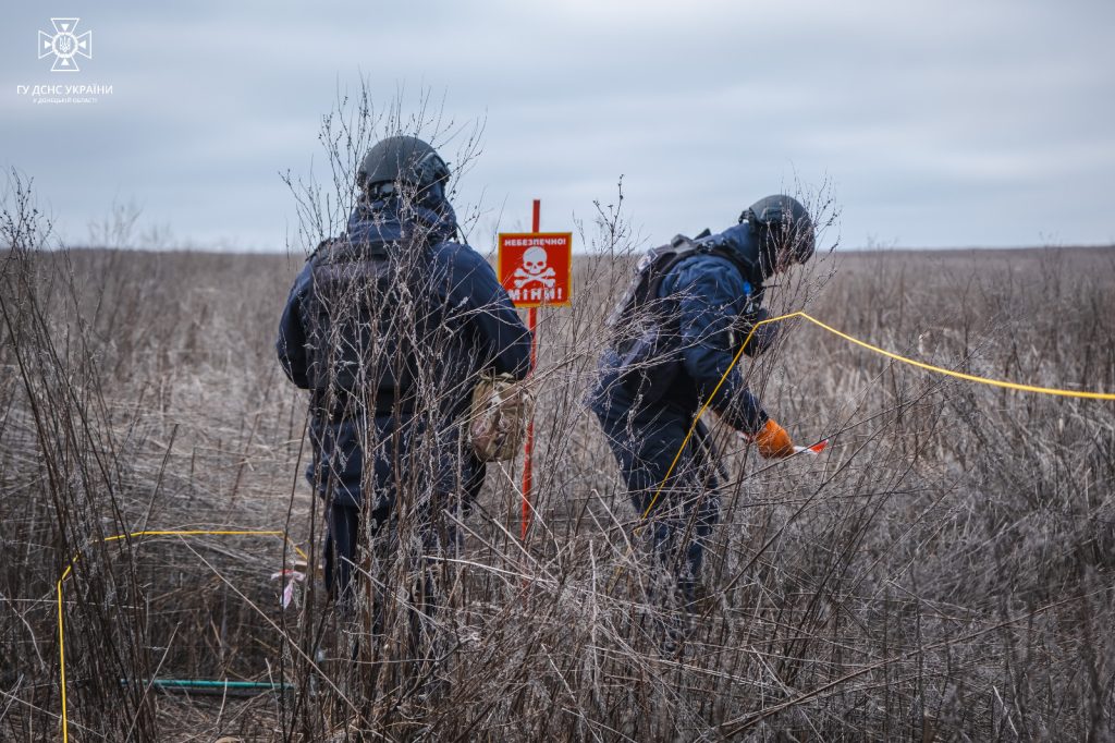 Донеччина: 30 одиниць вибухонебезпечних предметів виявили та вилучили піротехніки ДСНС за минулу добу