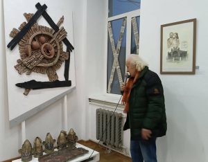 У Словʼянську завершилась виставка «#НаГрані»