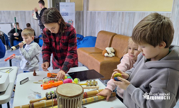 У селах Святогірської громади провели чудові музичні заняття для дітей (фото)