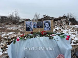 У Краматорську поховали родину, яка загинула 17 лютого при обстрілі міста