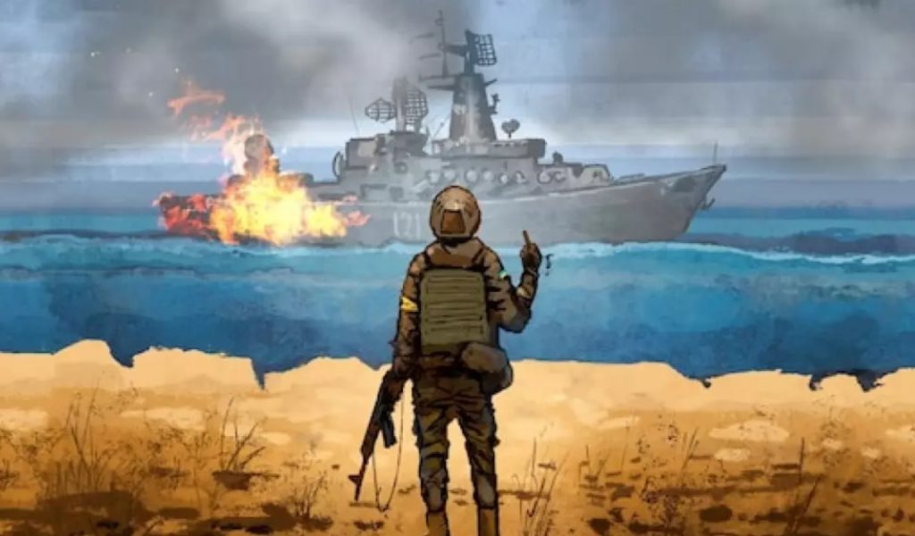 Послання про “русский корабль” хочуть зареєструвати у ЄС як торгову марку