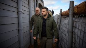 На Донеччині зводять третю лінію оборони. Фортифікації оглянув Зеленський