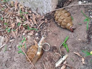 У Лимані виявлено підозрілі предмети, схожі на гранати: патрульні закликають бути уважними