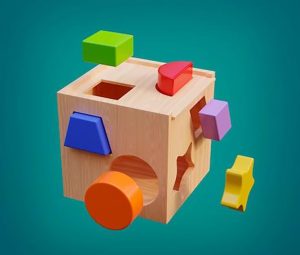 Іграшка-сортер: розвиток вміння розрізняти форми та розміри