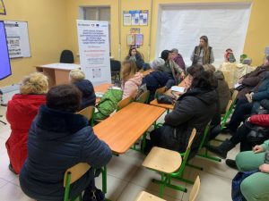 Для жінок з громад Донеччини проводяться тренінги з напрямку протидії насильству