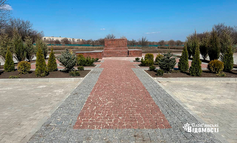 Як зараз у Слов’янську виглядає Алея Слави за понад шість мільйонів гривень