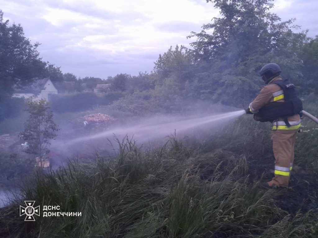 Огляд пожеж на Донеччині: що відбувалося останні 24 години