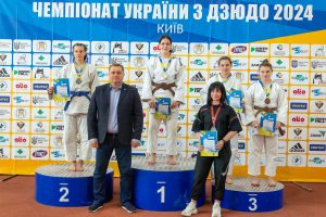 Слов’янські дзюдоїстки – переможниця та призерка національних змагань