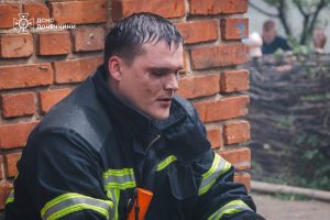 Ці світлини зроблені під час ліквідації пожежі у  Краматорському районі