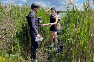 Рятувальники навчають мешканців Донеччини правилам поведінки на водоймах