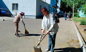 Громадяни на обліку у центрі зайнятості активно долучаються до суспільно корисних робіт