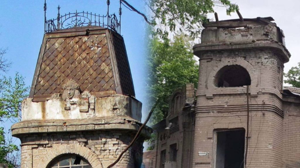 Нищать ідентичність Маріуполя: росіяни демонтували унікальні барельєфи на будинку Нільсена