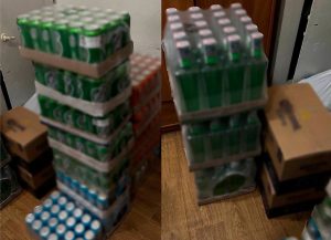 У Слов’янску патрульні виявили 333 літри забороненого до реалізації алкоголю