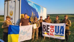 Благодійники передали пошуковцям «Плацдарм» рефрижератор для евакуації полеглих воїнів (фото, відео)