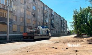 На вулиці Поштовій відновили перехрестя після обстрілів